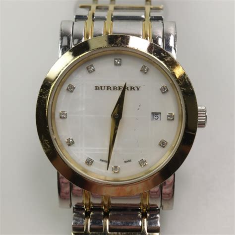 burberry heritage diamond watch|Burberry Heritage Diamond Mother of Pearl Dial Stainless Steel .